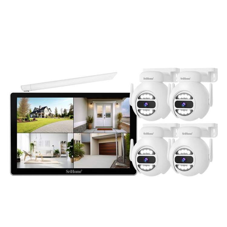 SriHome NVS010-IPC047 Ultra HD 4 Channel WiFi Network Video Recorder Set SriHome NVS010-IPC047 Ultra HD 4 Channel WiFi Network Video Recorder Set